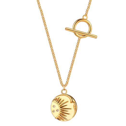 Necklace with the moon