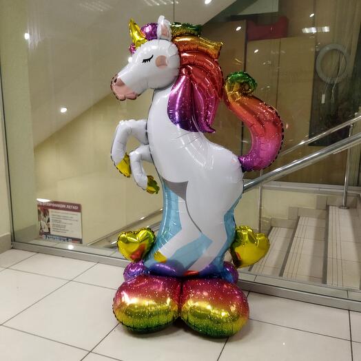 Bola de pie unicornio. Hablamos de fondo 1.000 veces. Me lo permitieron.