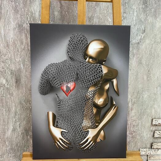 Картина «В объятиях страсти ver.3»