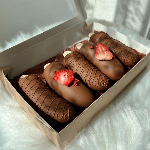 Бананы в молочном шоколаде Callebaut