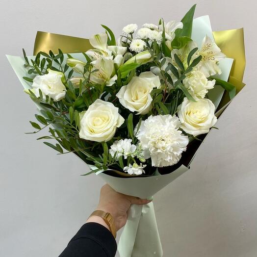 Білий букет