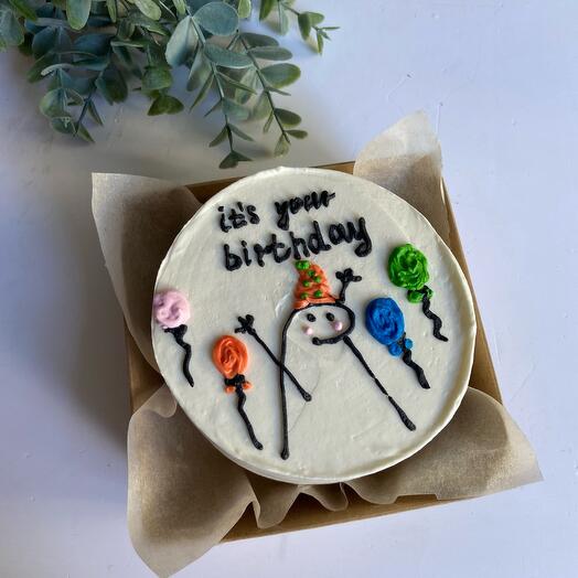 Бенто торт «Happy Birthday
