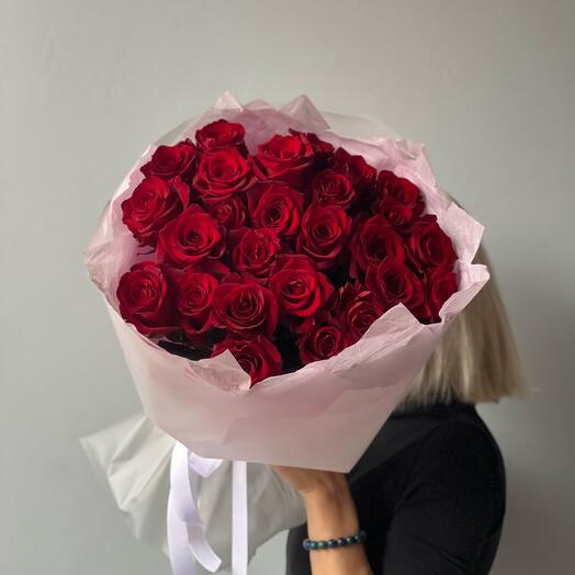 Красные розы 25