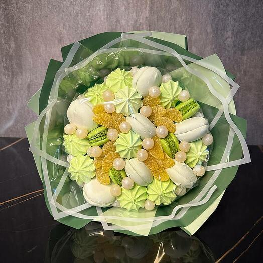 Сладкий букет; букет из сладостей, Съедобный букет, Сладкий подарок