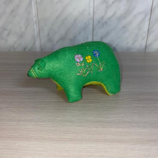 Игрушка ручной работы мини Мишка