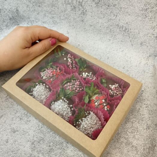 Клубника 🍓 в шоколаде 9 штук