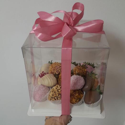 Клубника в шоколаде микс S