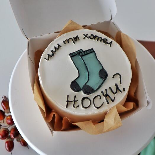 Socks Bento Cake