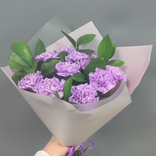 Букет💜 лунный из диантусов