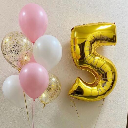 Шары на 5 лет