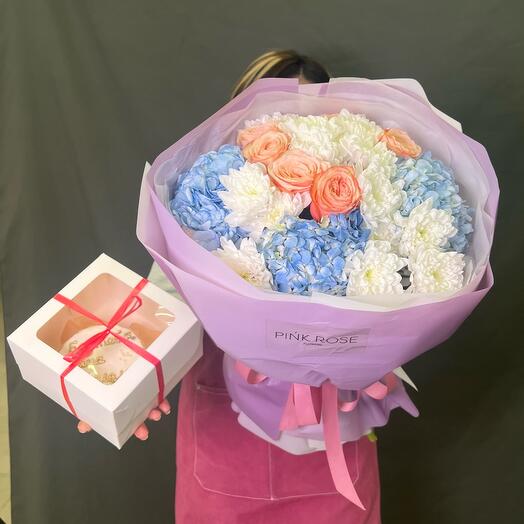 Букет Leto + бенто торт