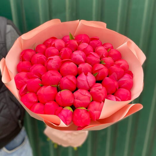 Coral Peonies Premium Coral charm 45pcs