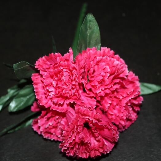 Искусственные цветы букет Гвоздик