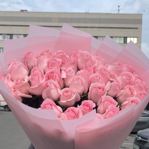 Премиальные розы 39 шт