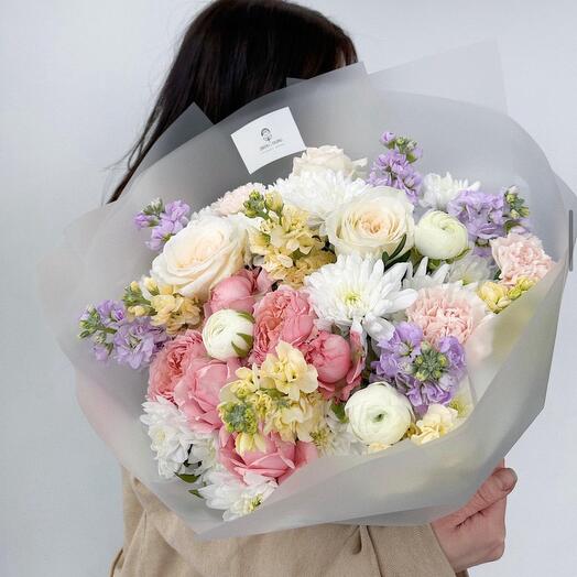 Gentle Bouquet in moder wrapping