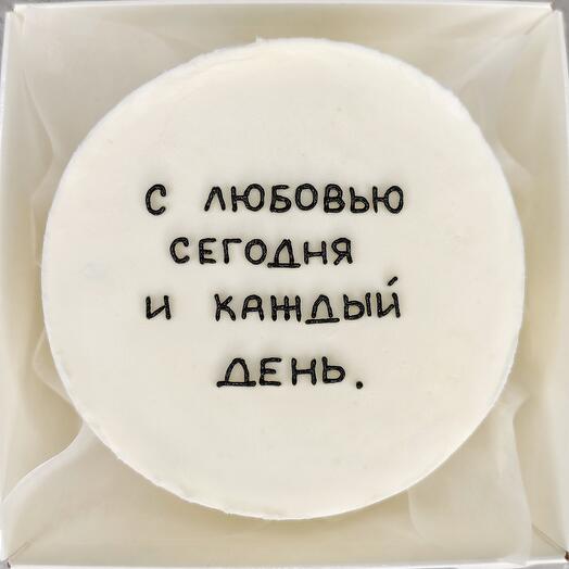 Бенто торт любимой любимому