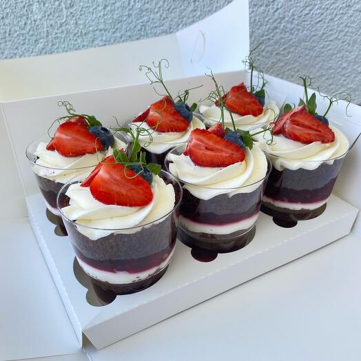 Trufas con decoración sencilla