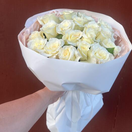 Rosa blanca 19 piezas