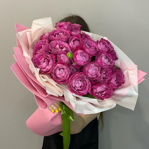 Букет пионовидных роз💐🌹