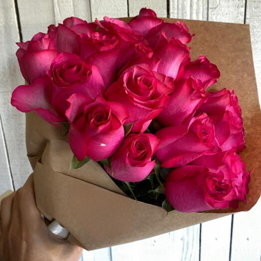 Букет эквадорских роз 17 шт