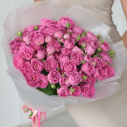 Ramo de rosas Misty Bubbles (21 piezas)