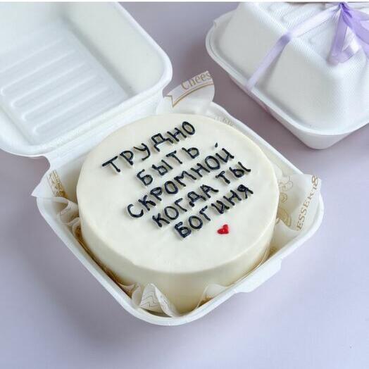 Бенто торт для богини