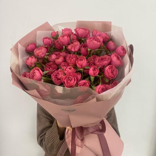 Кустовые роз 9шт