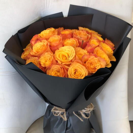 Rose Orange - 25 Stems Bouquet