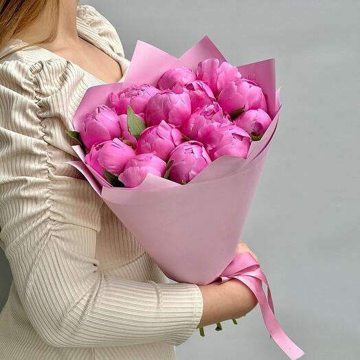 Bright Pink Peonies