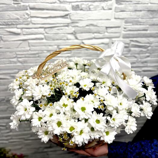 Акция ❣️Цветочная композиция в корзине