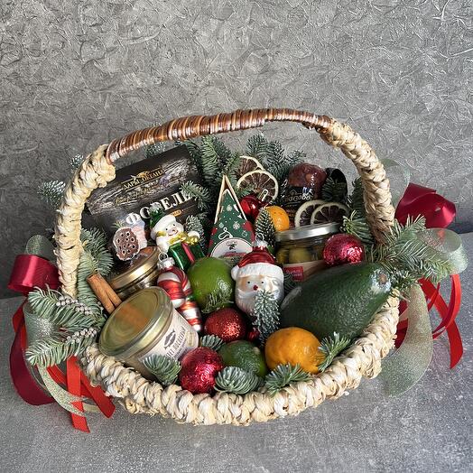 Новогодняя корзина