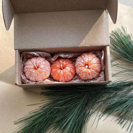 Свечи-мандаринки