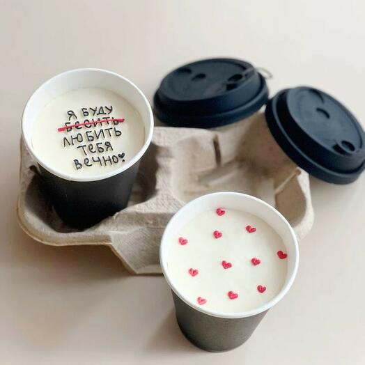 Торт в стакане (cake to go) 2 шт