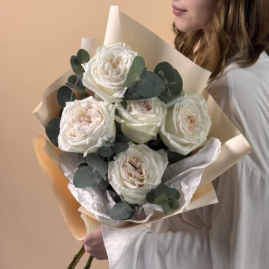 Ароматные пионовидные розы «Поэма о розе»