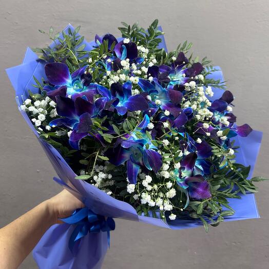 Bouquet of orchids "Cosmic bouquet"