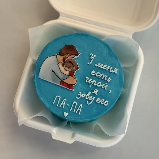 Бенто торт герой папа