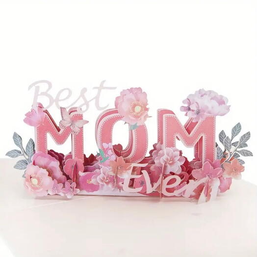 Mothers Day Pop-Up Postcard