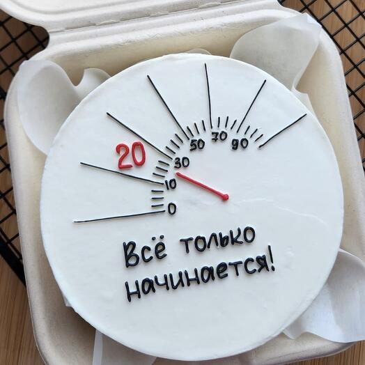 Бенто-торт «все только начинается»
