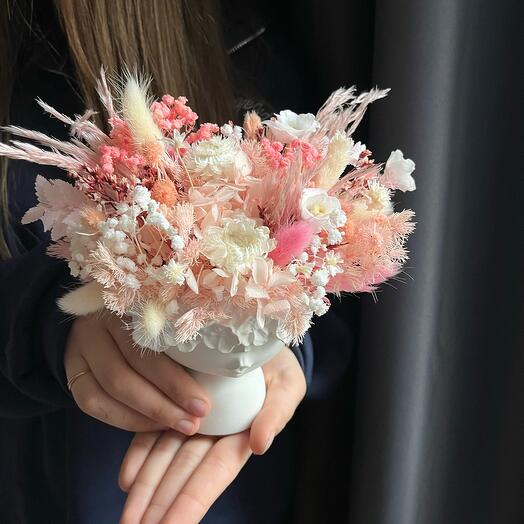 Композиция из сухоцветов🌿