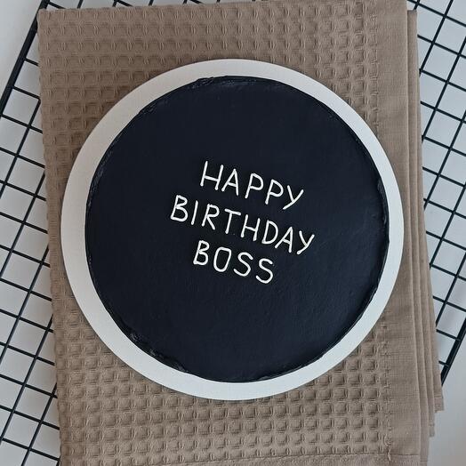 Бенто торт для босса HB BOSS черный