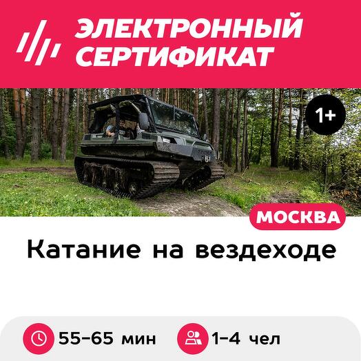 Тур "Американские горки" на вездеходе Tinger, с остановкой для фото (Московская область)