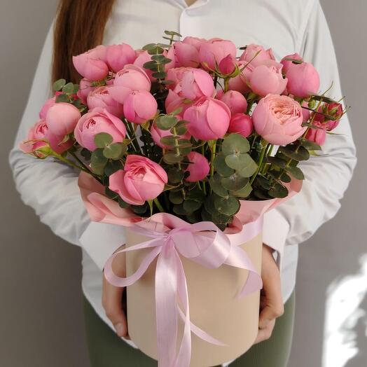 Una carta de flores vivas