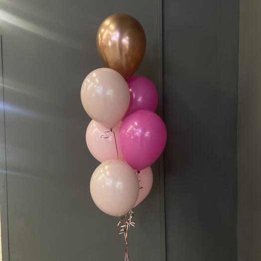 Нежные шары для девочки