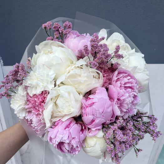 Mix peonias y claveles