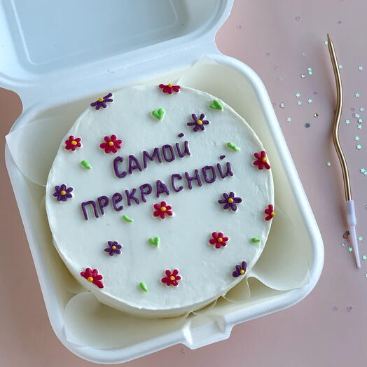 Бенто-торт для самой прекрасной 🌷 подарок на 8 марта