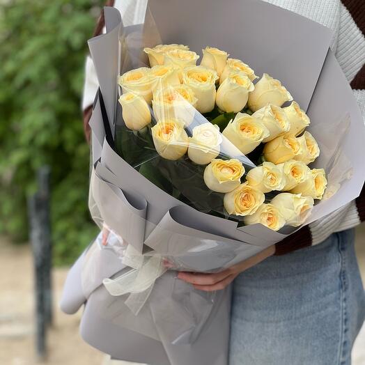 25 микс роз Кения 40 см