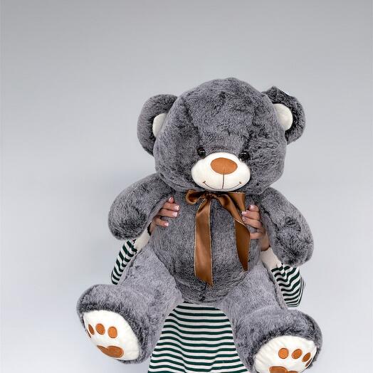 Мягкая игрушка Медведь серый 02