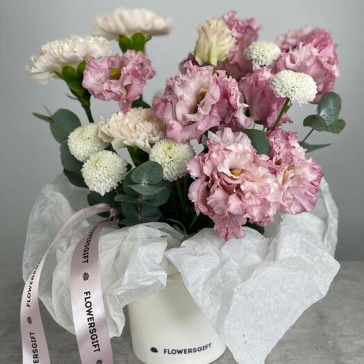 🌹 Коробка Wok от Flowersgift с цветами - 39