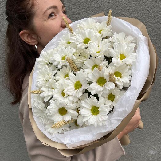 Букет с колосками