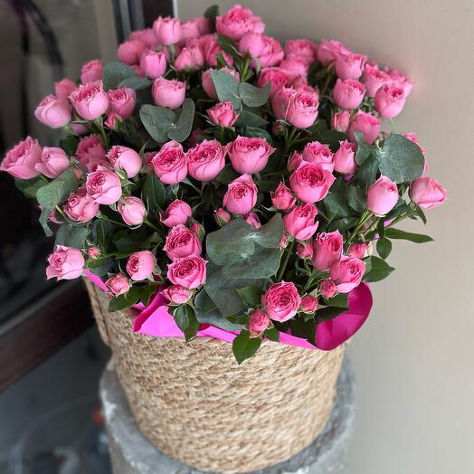 Корзина с цветами